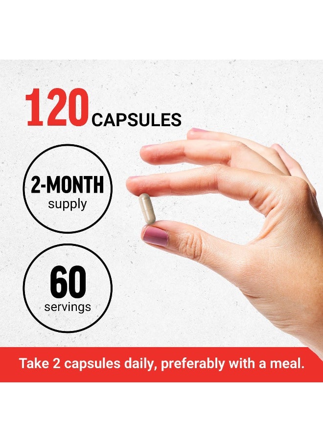 Force Factor Force Factor, L-Tyrosine, 1,000 mg, 120 Vegetable Capsules (500 mg per Capsule)  - Image 4