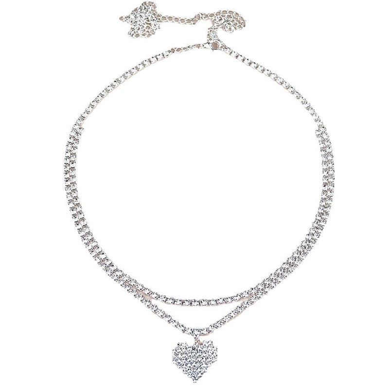 ZHITONG Cross-Border Hot-Selling Rhinestone Heart Waist Chain for Women - Versatile European-Style Fashion Body Chain Beach Accessory - Image 5