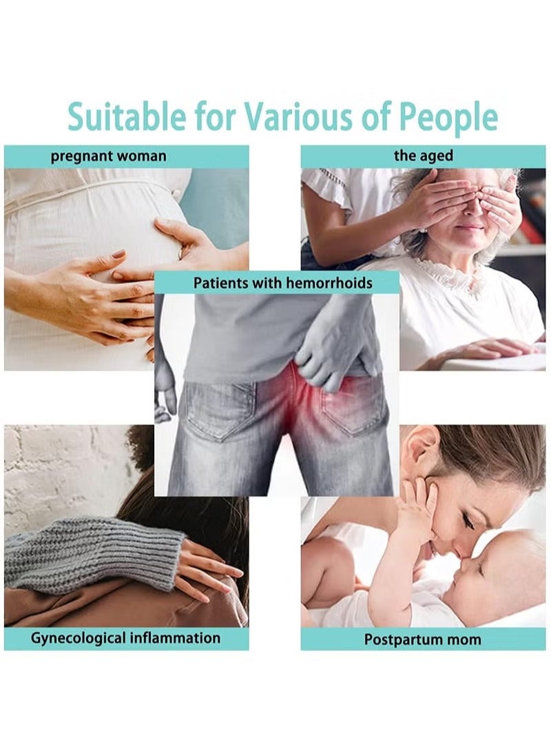 جينغبين حمام Sitz الحراري الذكي - الرعاية الطبية بعد الولادة / البواسير · تدليك سبا الحوض العميق · تصميم الصرف بملمسة واحدة ومكافحة الانزلاق - Image 2