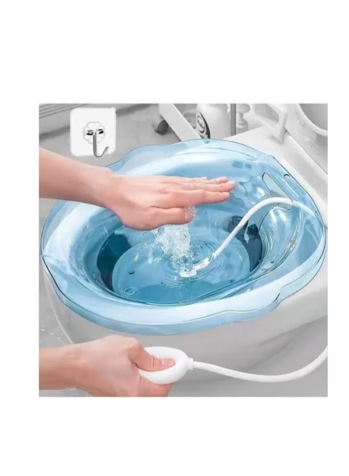 جينغبين حمام Sitz الحراري الذكي - الرعاية الطبية بعد الولادة / البواسير · تدليك سبا الحوض العميق · تصميم الصرف بملمسة واحدة ومكافحة الانزلاق - Image 5