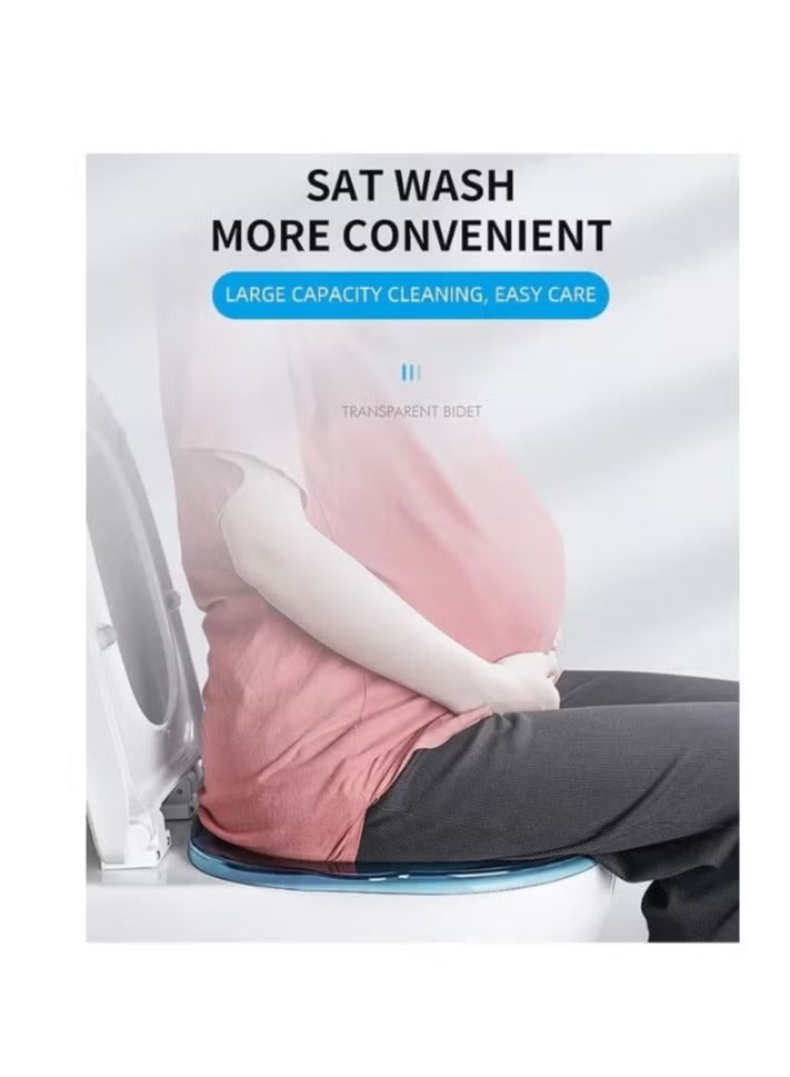 جينغبين حمام Sitz الحراري الذكي - الرعاية الطبية بعد الولادة / البواسير · تدليك سبا الحوض العميق · تصميم الصرف بملمسة واحدة ومكافحة الانزلاق - Image 3