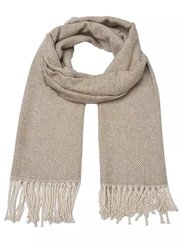 Neckwear Winter Warm Shawl/Scarf For Men And Women Beige