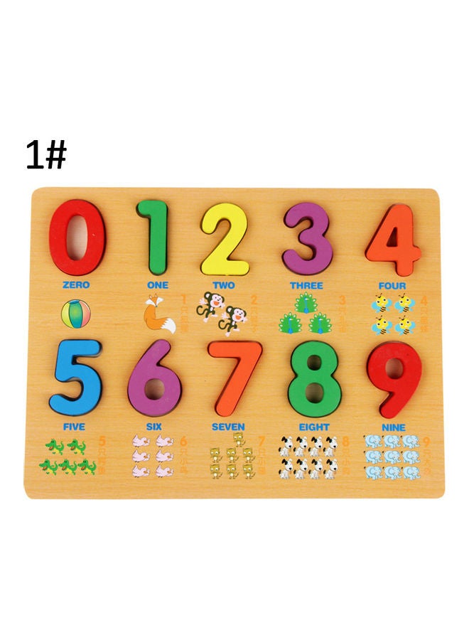 NIBEMINENT Wooden Education Puzzle Board - Image 1