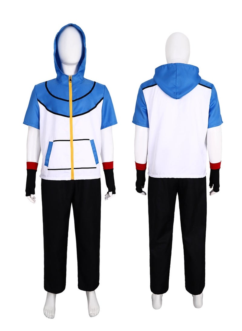 NIBEMINENT زي تمثيلي مجموعة أش آش من بوكيمون زي أداء كرة بوكيمون - Image 1