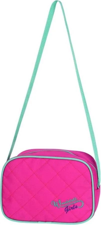 Waddell Licensed Pink Bow Tie Patterned Primary School Backpack and Lunch Bag 2029