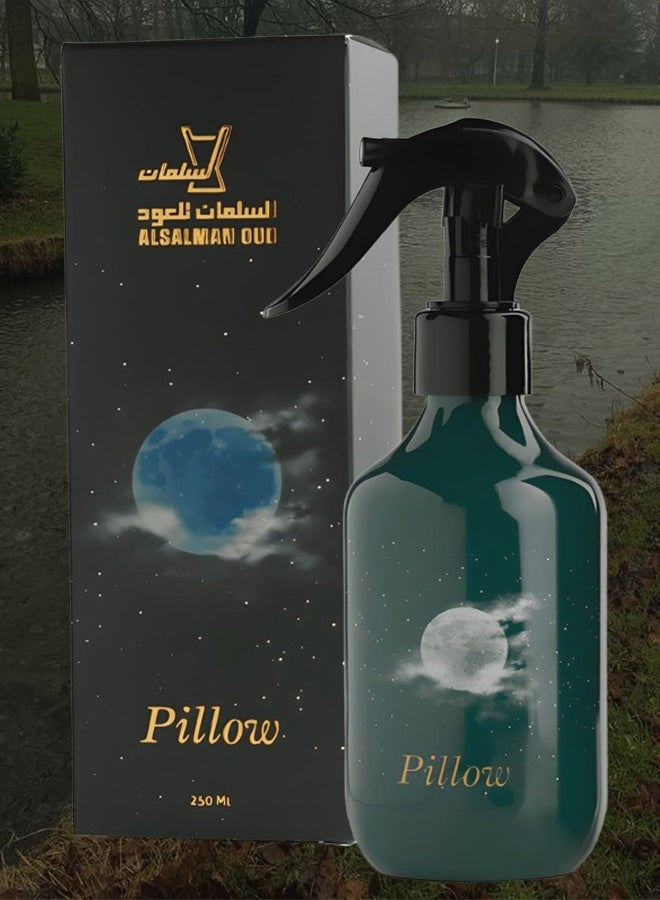 Alsalman Oud 10 Pieces Pillow Green Pillow Mist – A Calm Scent with Long-Lasting Freshness - Image 2
