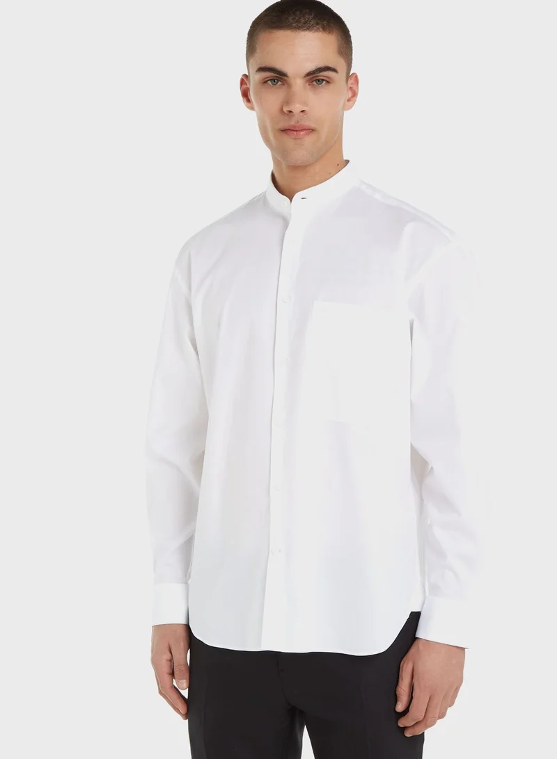 CALVIN KLEIN Essential Poplin Relaxed Fit Shirt