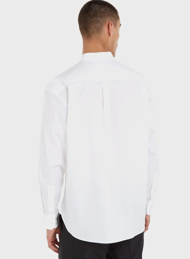 CALVIN KLEIN Essential Poplin Relaxed Fit Shirt