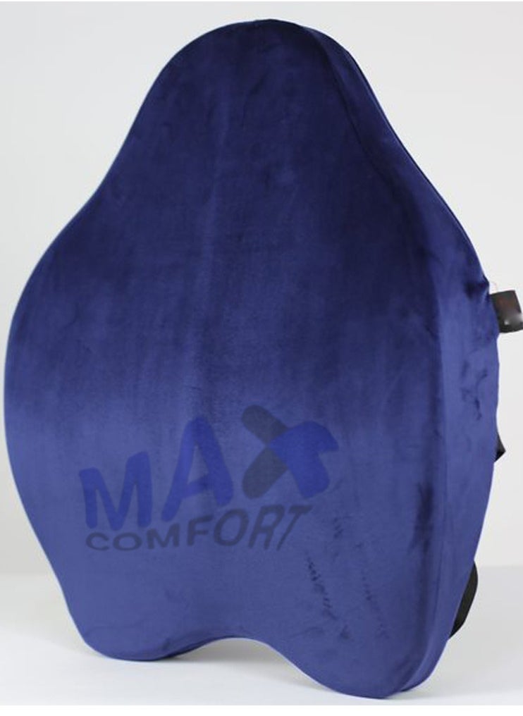 Large medical backrest made of memory foam to relieve back and lumbar pain for offices and cars - navy blue, Max Comfort - pzsku/Z4E241C90FCCCEE3EE471Z/45/_/1733833058/51f4b62d-5bfe-4a2f-bf1c-3036127b8a4e