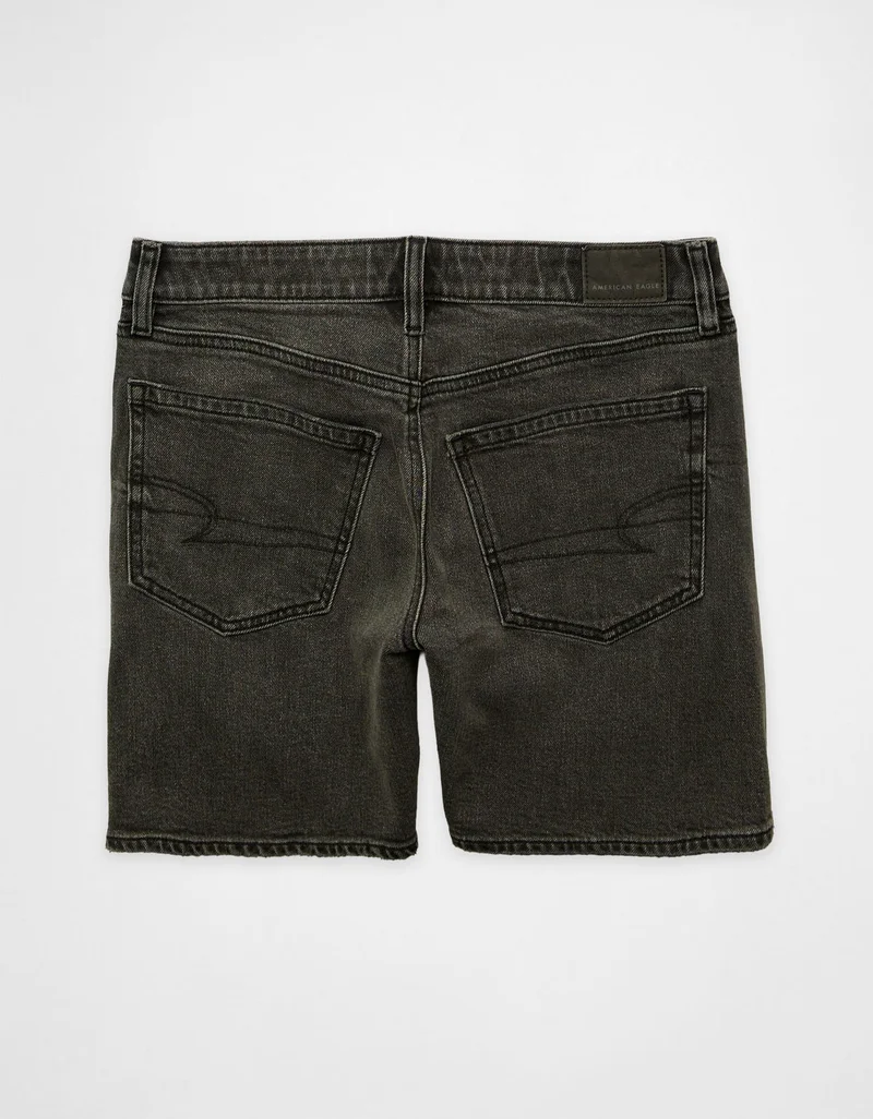 American Eagle  AE 8" Dreamy Drape Stretch Low-Rise Baggy Jort for Women | Best Price UAE