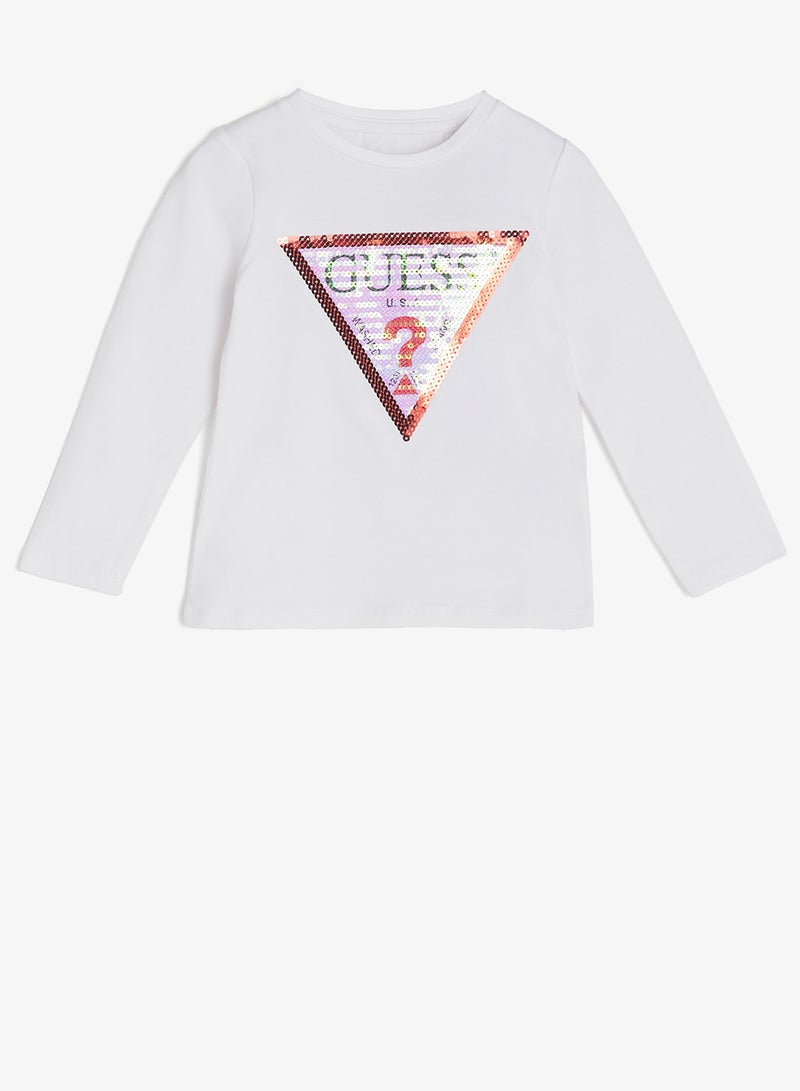 GUESS Kids Long Sleeve  T-Shirt - Image 1