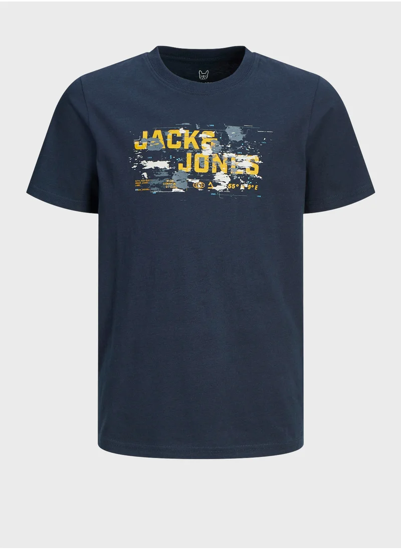 جاك وجونز جونيور Youth Graphic T-Shirt