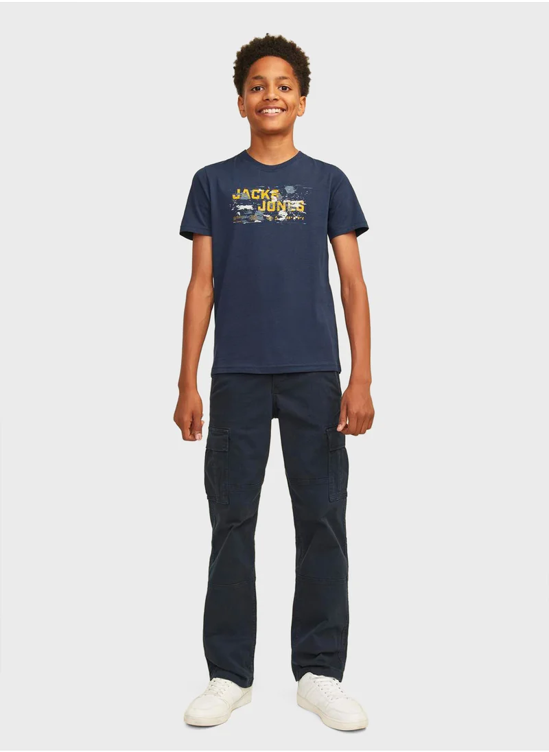 جاك وجونز جونيور Youth Graphic T-Shirt