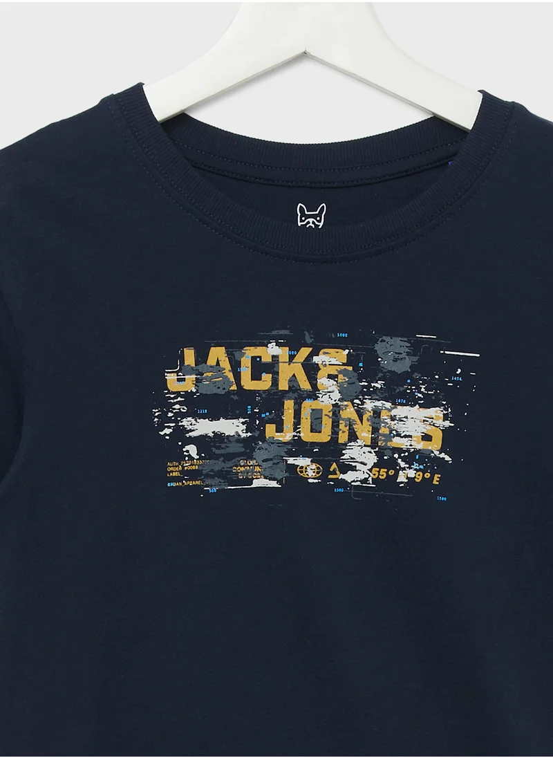 جاك وجونز جونيور Youth Graphic T-Shirt