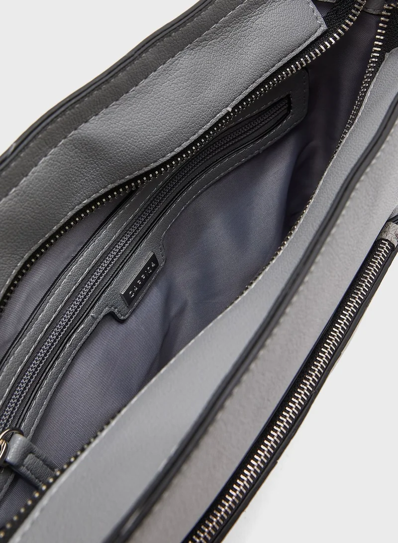 CARPISA Front Zip Crossbody