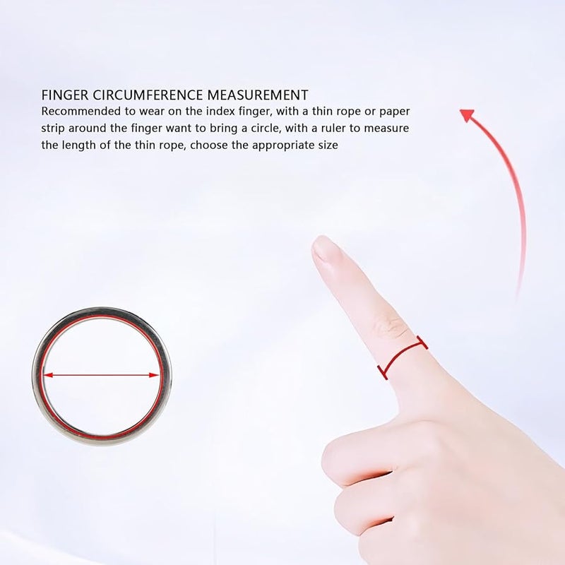 خاتم بلوتوث ذكي للتحكم عن بعد لتصفح تيك توك مقاس 18 قطر داخلي 60 مم - Image 5