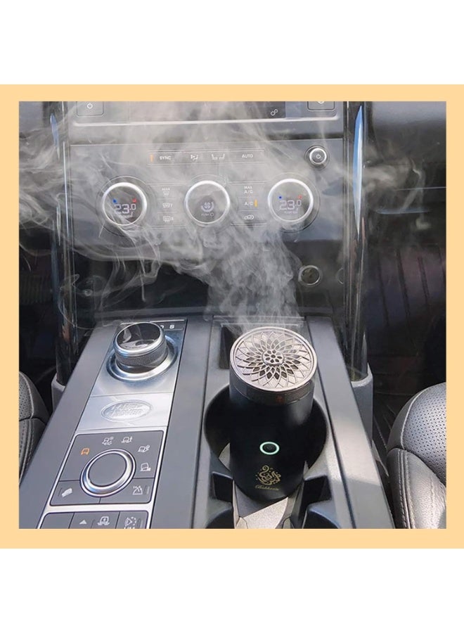 ريبنيو مبخرة عطرية إلكترونية عربية للمنزل والسيارة، قابلة لإعادة الشحن بمنفذ USB من النوع C، كهربائية محمولة - Image 4