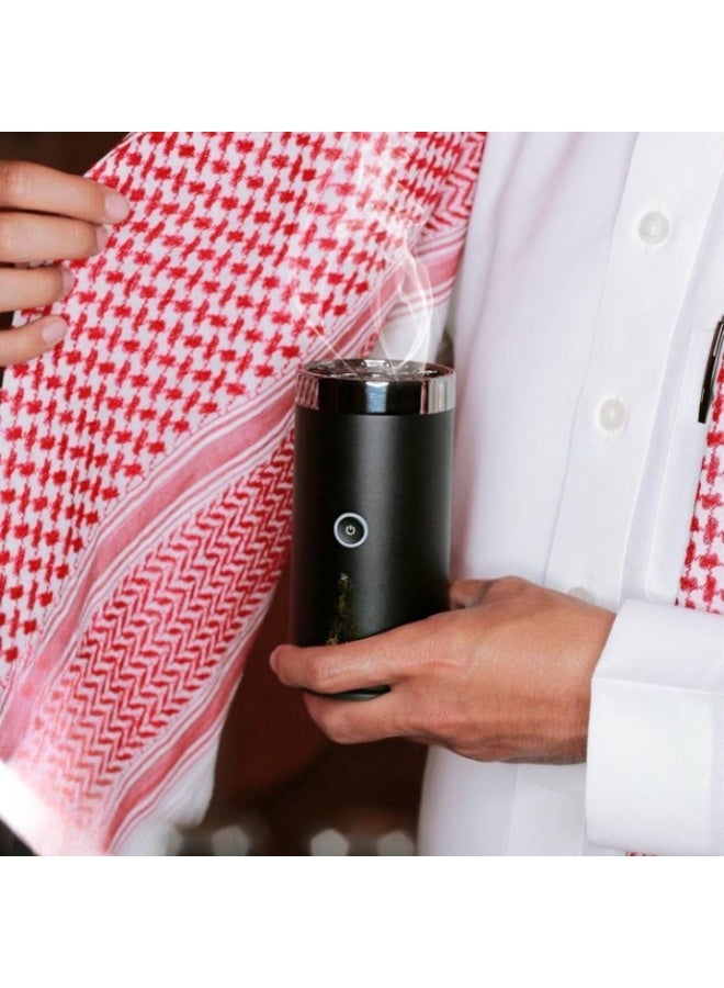 ريبنيو مبخرة عطرية إلكترونية عربية للمنزل والسيارة، قابلة لإعادة الشحن بمنفذ USB من النوع C، كهربائية محمولة - Image 5