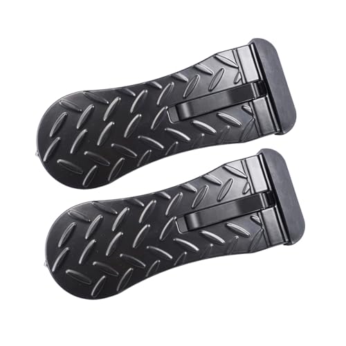 YUFNMKT 2 Pack Car Door Step and Truck Step - Aluminum Alloy Tire Step for Car Roof Access, Roof Rack Accessories, Anti-Skid, Easy Install, 400lbs Capacity(Long) - Image 1