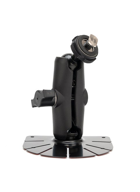1 Inch 25mm Big Ball Head Car Display Bracket PDA Aviation Ship Monitor Navigation Tablet Computer-Color:Middle Rod 9.5cm T Head Ball Head