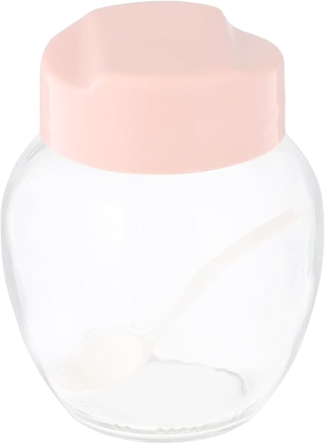 Bager Aqua Spice Jar With Spoon 370 Cc, Pink