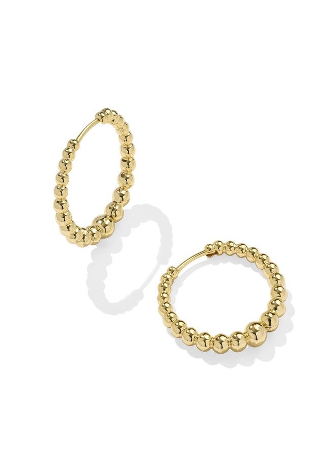 Kendra Scott أقراط كيندرا سكوت جوزي هوجي مصنوعة من نحاس مطلي بالذهب عيار 14، مجوهرات عصرية للنساء - Image 1