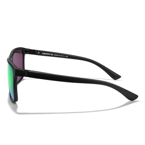 MERRY'S Rectangular Polarized Sports Sunglasses for Men Women Cycling Driving Fishing UV400 Protection S8225 - Image 4