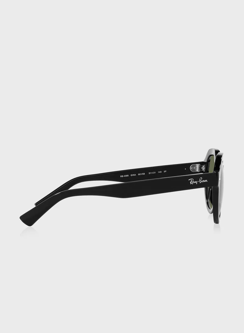 Ray-Ban 0Rb4399 Gina Square Sunglasses