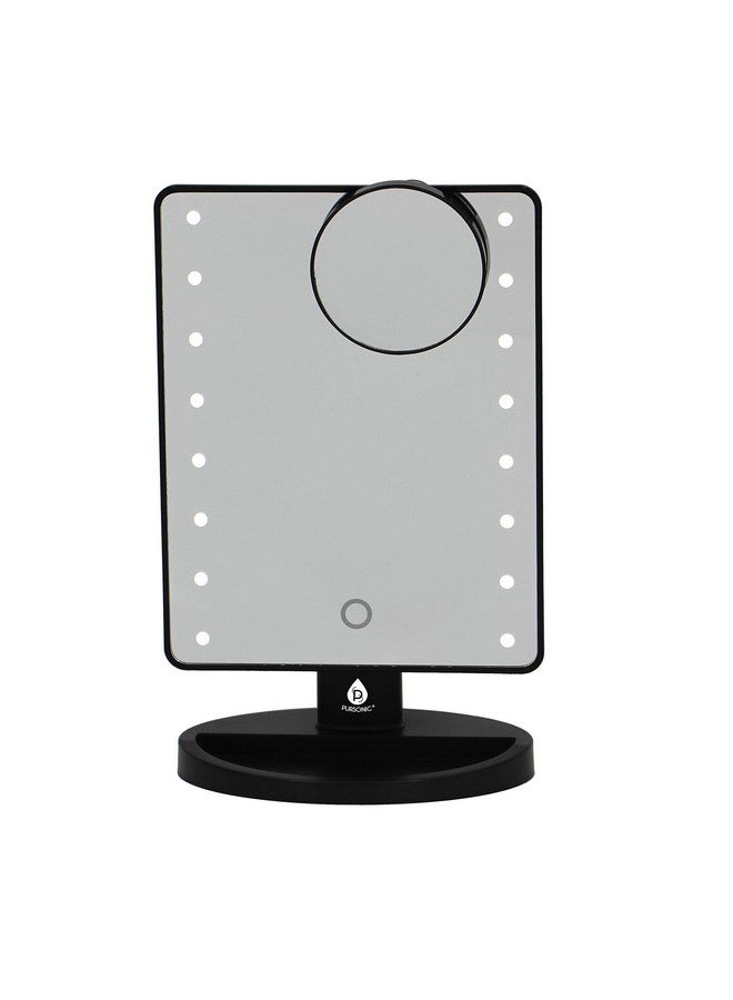 Pursonic Led Lighted Vanity Mirrornatural Bright Light Makeup Mirror With Detachable 5X Mirror - Image 2