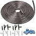 awave bloom Windshield Washer Hose Kitincludes 4 Meter Washer Fluid Hose and 12 Pcs Hose Connectors for Car Windshield Washer Nozzle Installation10 Pcs Car windshield washer fluid Tablets - Image 2