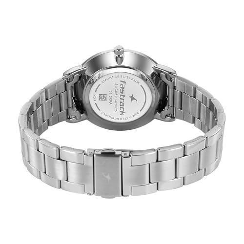 Fastrack Stunners X Special Edition Quartz Green Dial Stainless Steel Analog Watch for Men - Image 2