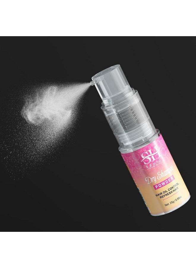 Sevich SEVICH Dry Shampoo Powder Spray, Oil Absorbing, Volumizing, Fresh Scent for All Hair Types, Powder Dry Shampoo for Women Dark & Light hair, No Water Needed, Small Size Suitable for Travel, 25G  - Image 3
