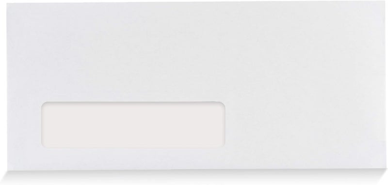 Aimoh #10 Single Left Window Envelopes -Gummed Closure -Size 4-1/8x9-1/2 Inches -24LB-500 Count(35410) - Image 5