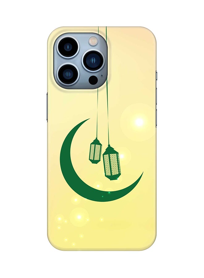 Stylizedd Case for iPhone 15 Pro Slim Snap Classic Series Mobile Cover Hard PC Shield Matte Finish Phone CasePrint - Ramadan Shine - Image 1