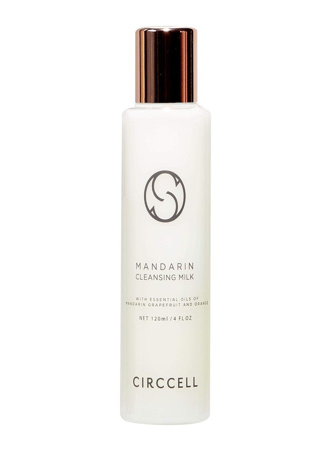 CIRCCELL Mandarin Cleansing Milk - Hydrating & Brightening Face Cleanser with Fruit Extracts -Anti-Aging Facial Cleanser - Rich, Creamy Cleansing Milk Removes Makeup - Suitable for All Skin Types - Image 1