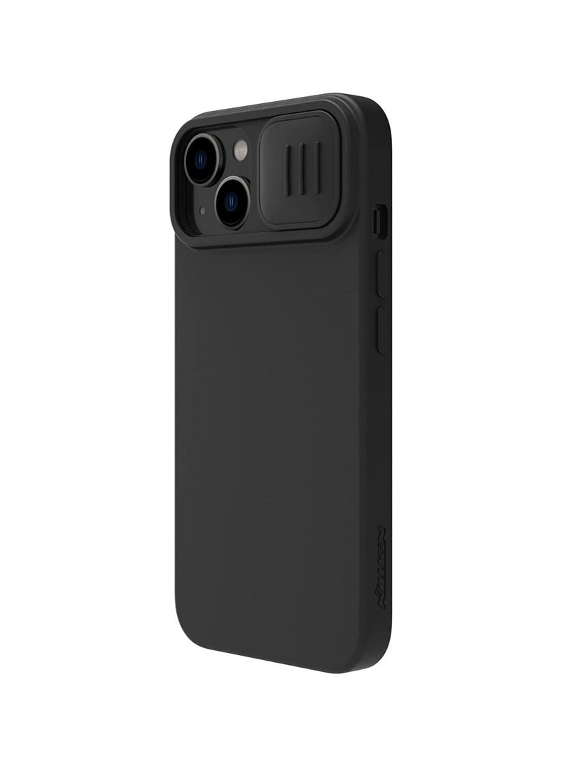 Nillkin CamShield Silky Magnetic Silicone Case For iphone 14 - Black - Image 2