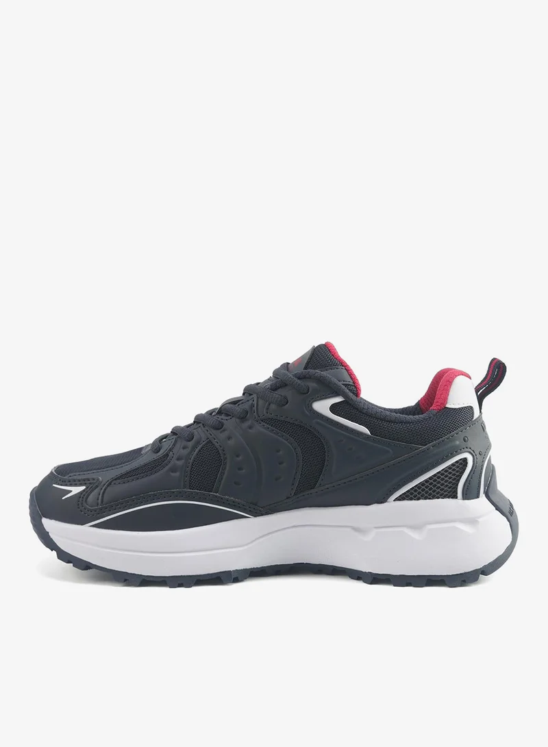 U.S. Polo Assn. Men's Navy Sneakers with Bold Side Logo Shoes - Sporty Design Shoes for Effortless Everyday Styling