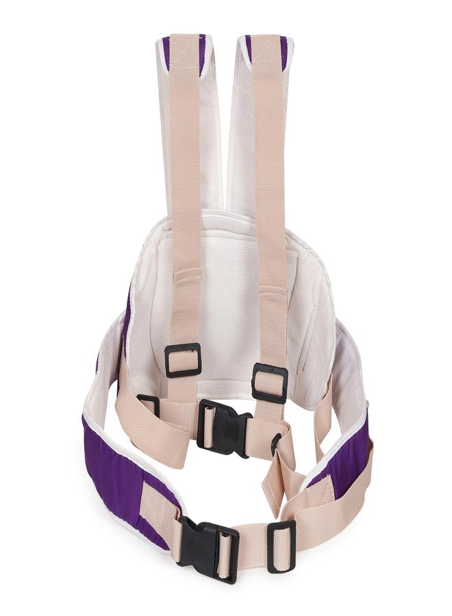 MELVIS Kids Safety Belt for Two Wheeler, Portable Seat Belt Children Motorcycle Harness for Motorcycle Bike, Adjustable Safety Harness for Boys Girls (2-12yrs) (Violet) - Image 4