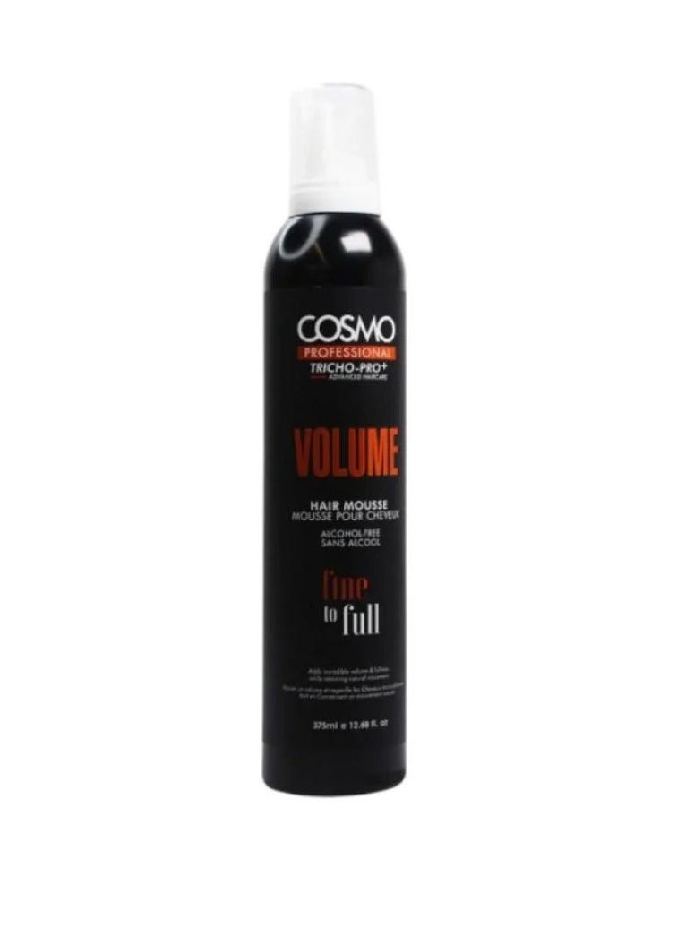 COSMO Fine to Full Volume Tricho Pro Mousse 375ml 