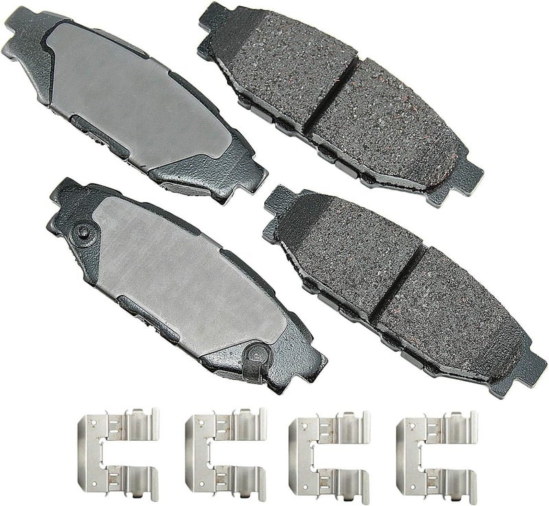 Akebono ACT1114A Ultra-Premium Ceramic Rear Disc Brake Pads