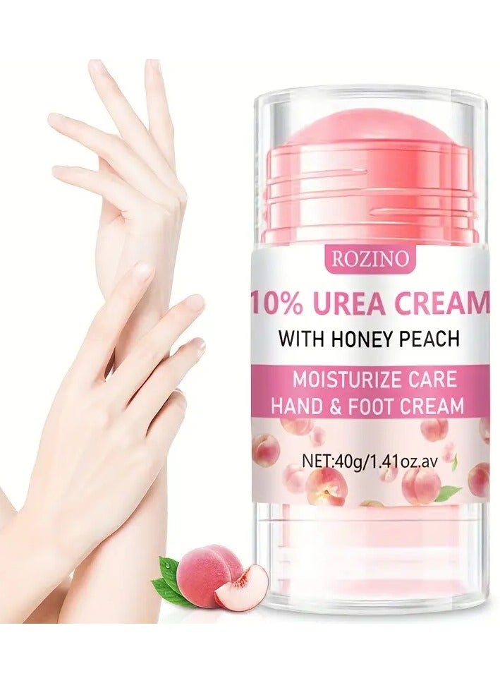 Rozino Urea Hand & Foot Cream Stick - 41.1g, Hydrating & Moisturizing with Salicylic Acid and Coconut Oil, Long-Lasting Fragrance, Hypoallergenic for All Skin Types - Image 2