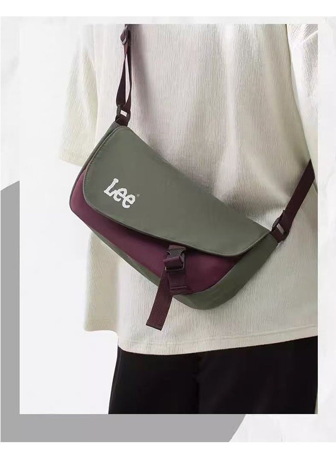 Lee Crossbody Bag: Fashionable, Trendy, Versatile, Single-shoulder Bag, Canvas, Simple and Individual, American Flap Bag - Image 4