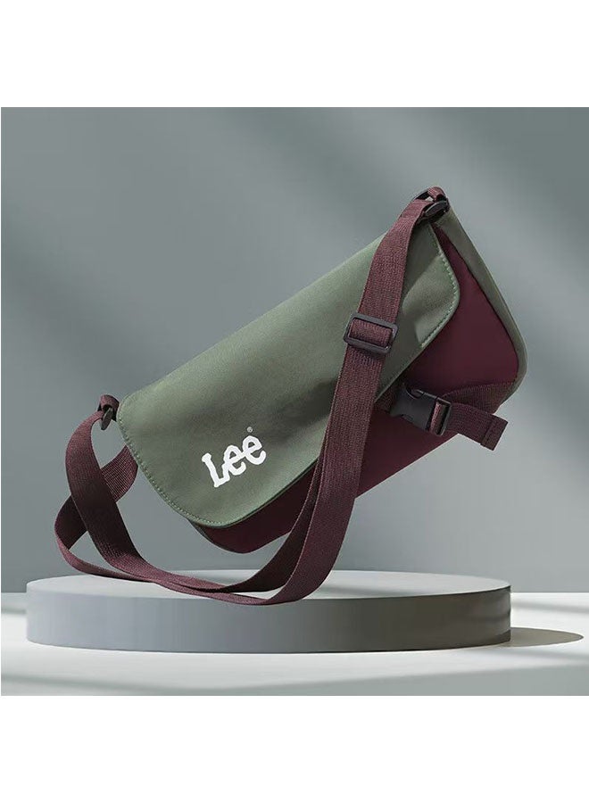 Lee Crossbody Bag: Fashionable, Trendy, Versatile, Single-shoulder Bag, Canvas, Simple and Individual, American Flap Bag - Image 2