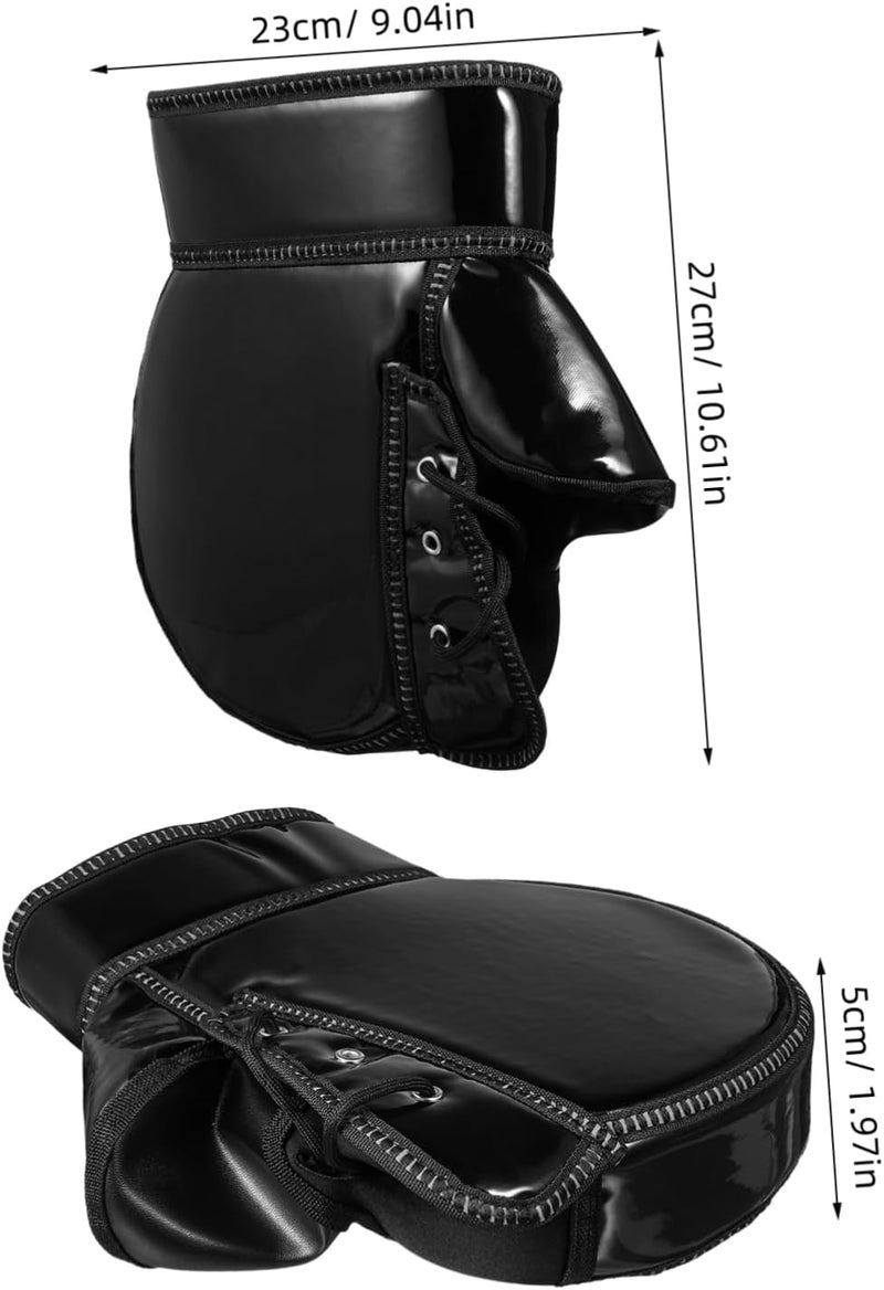 Gatuida 1pair Windproof Handlebar Muffs for Motorcycles and Scooters Insulated Hand Gloves Easy to Install Weatherproof for Cold Weather Riding - Image 2
