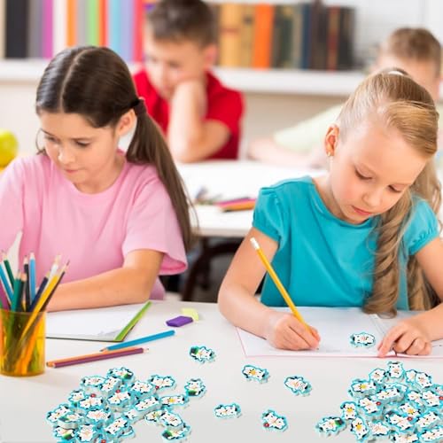 BZaber Fall Cow Mini Erasers - 60Pcs Back to School Gifts for Kids Cute Pencil Top Erasers Mini Cow Cartoon Pattern Eraser for Classroom Activities Rewards Prizes Farm Animal Birthday Party Supplies - Image 4