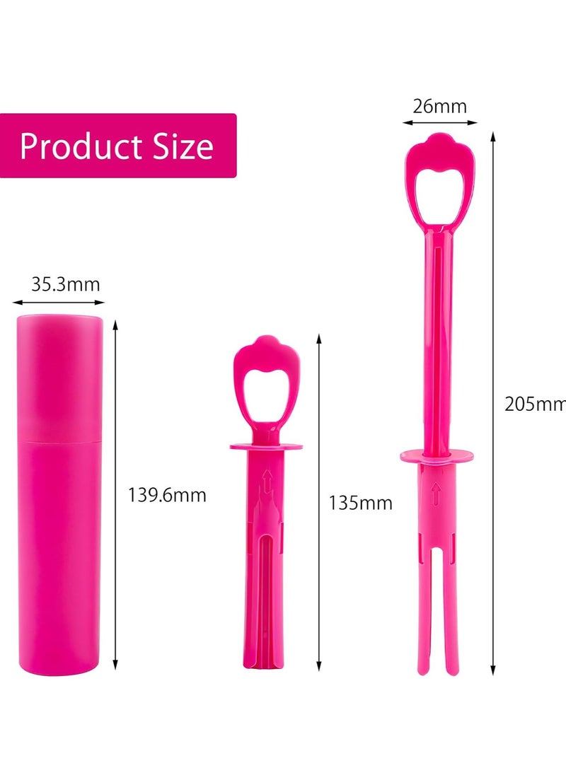 A.M - Applicator for Menstrual Cup And Tampon Make Insertion Removal Easy Menstruation Cup And Tampon Inserter Compatible with Most Period Cups And Tampons Reusable Period Cup Applicator And Easy To Use - Image 1