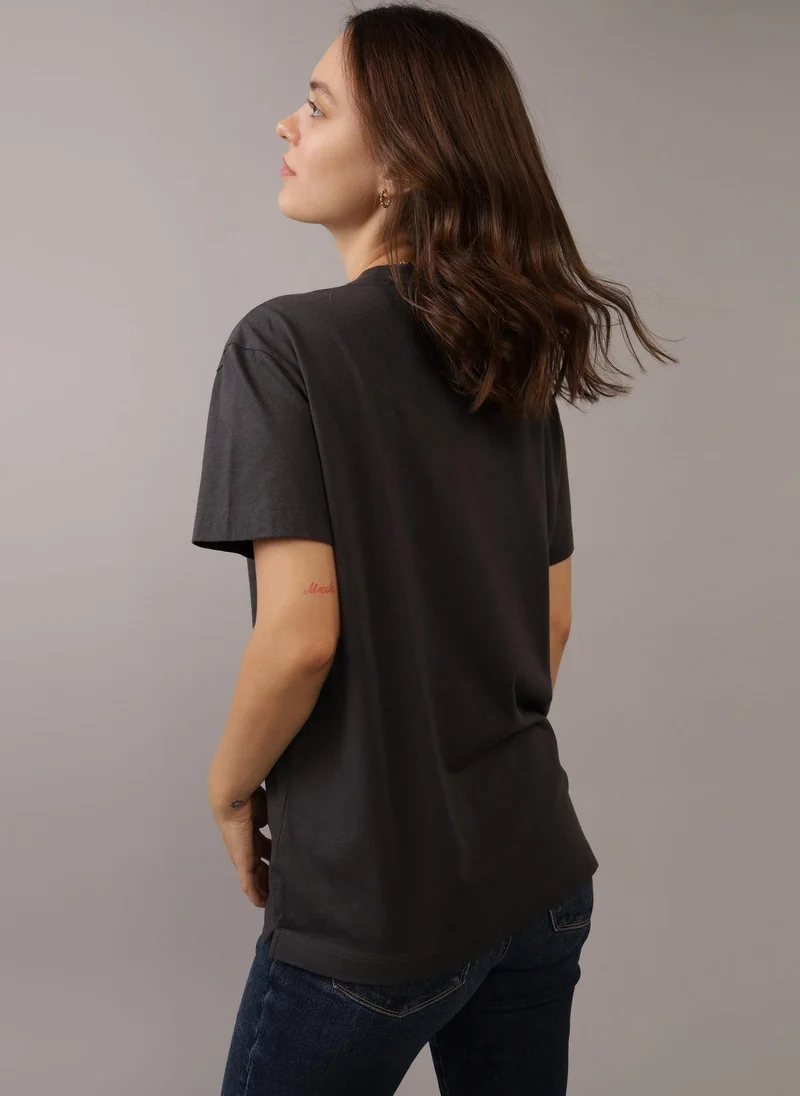 American Eagle Logo Crew Neck T-Shirt