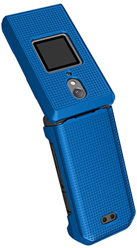Nakedcellphone غطاء هاتف نيكيدسيلفون لهاتف CAT S22 القابل للطي، غلاف صلب نحيف - أزرق كوبالت - Image 5