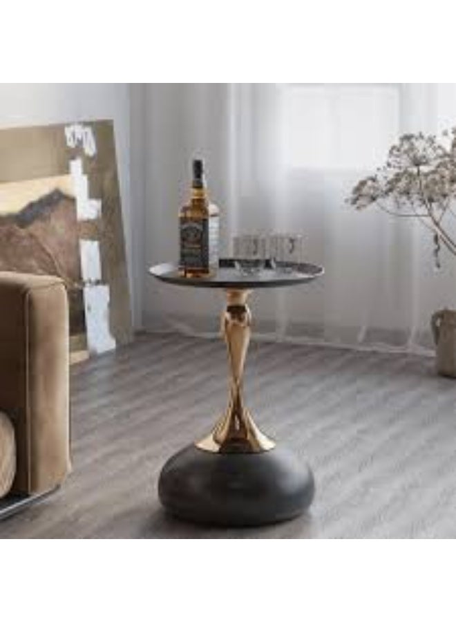 Luxury side table with vase design - Image 2