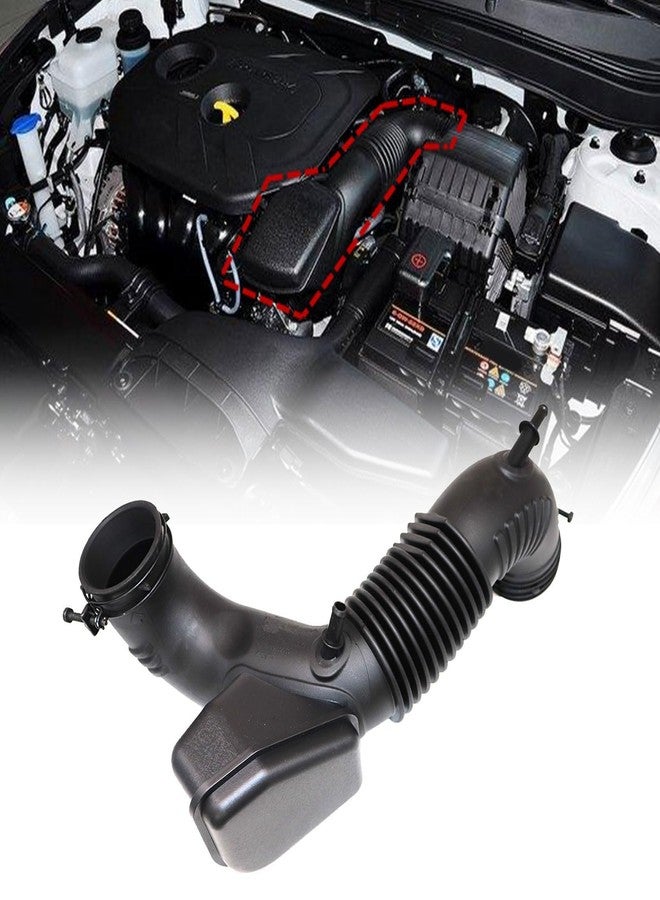 FZJDSD 1PC Air Cleaner Intake Tube Hose 28130-3S160 281303S160 Compatible with Hyundai Sonata 2.4L 2011-2014 Compatible with KIA Optima 2.4L 2011 2012 2013 2014 2015 - Image 1